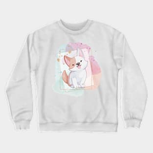 cute dog Crewneck Sweatshirt